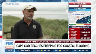 'By Tomorrow It'll Be Incredibly Dangerous': Cape Cod Prepares Beaches For Coastal Flooding From Lee