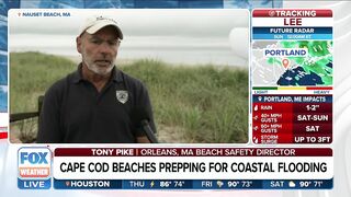 'By Tomorrow It'll Be Incredibly Dangerous': Cape Cod Prepares Beaches For Coastal Flooding From Lee