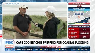 'By Tomorrow It'll Be Incredibly Dangerous': Cape Cod Prepares Beaches For Coastal Flooding From Lee