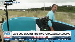 'By Tomorrow It'll Be Incredibly Dangerous': Cape Cod Prepares Beaches For Coastal Flooding From Lee