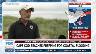 'By Tomorrow It'll Be Incredibly Dangerous': Cape Cod Prepares Beaches For Coastal Flooding From Lee