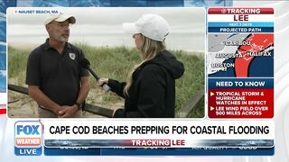 'By Tomorrow It'll Be Incredibly Dangerous': Cape Cod Prepares Beaches For Coastal Flooding From Lee