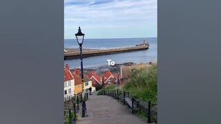 Walking To Work In Whitby #yorkshire #whitby #travel