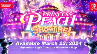 Princess Peach: Showtime! - Official Announcement Trailer | Nintendo Direct 2023