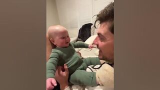 Babies And Dad Best Funny Moments : Try Not To Laugh ! | #120 | funny baby videos