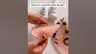 How to Avoid Flexible Resin | Learn why your resin is soft and flexible #resintips #resinhacks