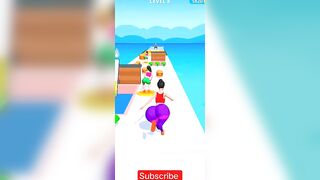 Twerk game ???? fun games ???? Android Game #gaming #youtubeshorts #gameplay #trending #ytshorts