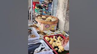 JIMBARAN BALI ???????? 50 CENT ???? BREAKFAST BUFFET ???? at BEACH ???? #streetfood #warung #shorts