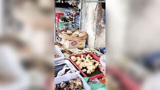 JIMBARAN BALI ???????? 50 CENT ???? BREAKFAST BUFFET ???? at BEACH ???? #streetfood #warung #shorts