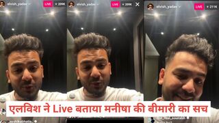 Elvish Yadav Live On Instagram Today Talking About Fukra Insaan Manisha Rani Aashika Bhatia Reunion