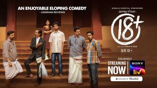 18+ Journey of Love | Telugu |Trailer | Naslen, Mathew, Meenakshi | Streaming Now