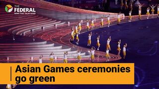 Asian Games green revolution: Carbon-neutral opening ceremony | The Federal