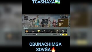 SHAXA UZB N3 GLAZOK OBUNACHIMGA KICHIK SOVĞA #pubgmobile #pubg #uzbeksila #uzb #games