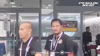 KEDATANGAN TIMNAS DICHINA UNTUK AJANG ASIAN GAMES