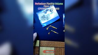 Perbedaan Flexible Volume Oppo A3S CPH1803 & CPH1853