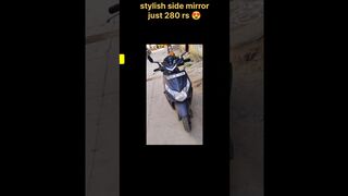 280 rs ku stylish side mirror ???? flexible 360 degree rotate ???? | #sidemirror #uruttumannan #shorts