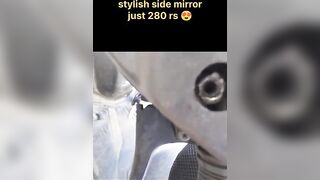 280 rs ku stylish side mirror ???? flexible 360 degree rotate ???? | #sidemirror #uruttumannan #shorts