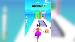 New Twerk Runner | twerk runner #shorts #youtubeshorts #gdgamerz#funnygameplay