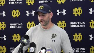 Gerad Parker: 'Elite' Ohio State Presents 'Huge Challenge' for Irish