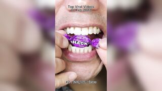 ASMR Compilation : HACKS Blackcurrant, Yakee Candy, Venchi Chocolate #ASMR #Compilation #Long