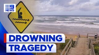 Girl drowns at Victoria beach | 9 News Australia