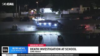 Man armed with sledgehammer dies while trying to break into Long Beach elementary school