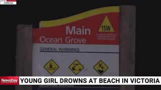 12-year-old girl drowns at beach south of Geelong