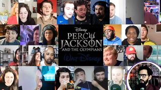 Percy Jackson and the Olympians Teaser Trailer Reaction Mashup | disnep