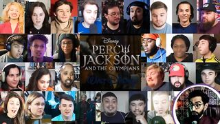 Percy Jackson and the Olympians Teaser Trailer Reaction Mashup | disnep