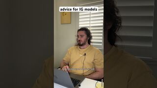 advice for instagram models #shorts #comedy #funny