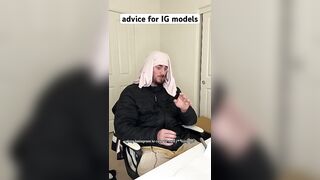 advice for instagram models #shorts #comedy #funny