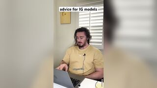 advice for instagram models #shorts #comedy #funny