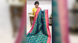 ✨CODE :PAPP1 ✨Rs.1919✨“ www.lakshmiboutique.co.in “ ✨Stunning Celebrity inspired Pashmina Saree ✨