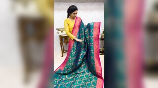 ✨CODE :PAPP1 ✨Rs.1919✨“ www.lakshmiboutique.co.in “ ✨Stunning Celebrity inspired Pashmina Saree ✨