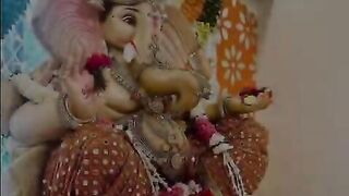 Celebrity home ganapati #ganapatibappamorya