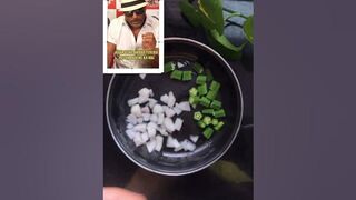 Rating celebrity recipes PT 3 | Kanda bhendi by #jackieshroff ~ feastory #ytshorts #viralrecipe