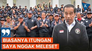 Lepas Kontingen Asian Games Ke-19, Jokowi Targetkan Indonesia Masuk 10 Besar