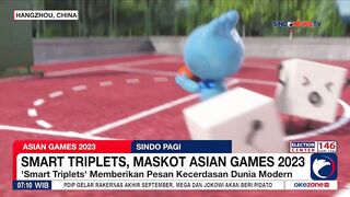 Smart Triplets, Maskot Asian Games 2023 Mewakili Situs Warisan Budaya Unesco