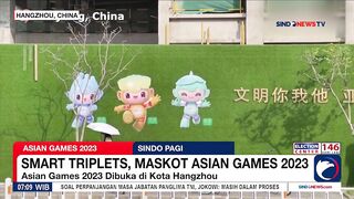 Smart Triplets, Maskot Asian Games 2023 Mewakili Situs Warisan Budaya Unesco