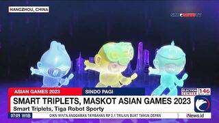 Smart Triplets, Maskot Asian Games 2023 Mewakili Situs Warisan Budaya Unesco