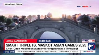 Smart Triplets, Maskot Asian Games 2023 Mewakili Situs Warisan Budaya Unesco