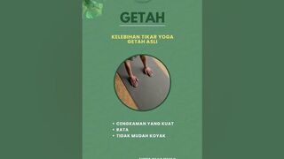 TIKAR YOGA GETAH ASLI