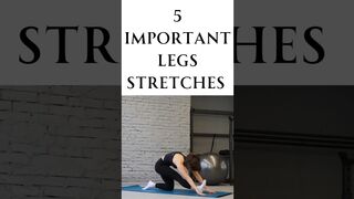 5 Important Legs STRETCHES #fitness #health #workout #exercise #stretching