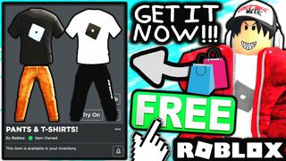 FREE ACCESSORIES! HOW TO GET X2 LAYERED CLOTHING PANTS & X2 T-SHIRTS! (ROBLOX 3D LAYERED CLOTHING)