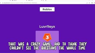 DON’T Play Roblox Kahoot…????????