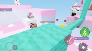 my 800th win in roblox bedwars