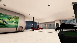 Casablanca ceiling fans in a Roblox house!