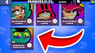 RARE ACCOUNT WITH EVE IN BRAWL STARS!????????