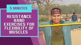 Resistance Band for Stretching & Flexible Muscles | Strengthen Your Muscles with Resistance Band