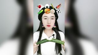 ASMR | EMOJI FOOD EATING CHALLENGE???? Emojis FOODS, FRUIT, CAKES | Emoji Food MUKBANG COMPILATION EP21